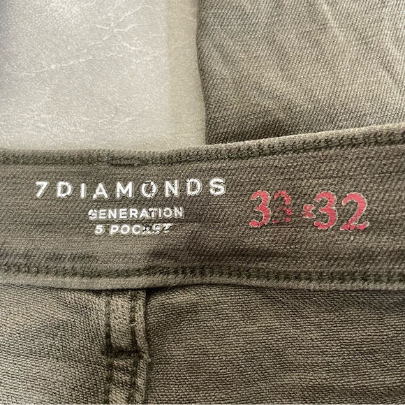 7 Diamonds Charcoal Slim Jeans 33 x 32 - Picture 4 of 6